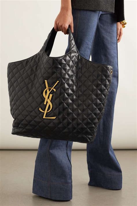 ysl oversized bag|ysl large quilted bag.